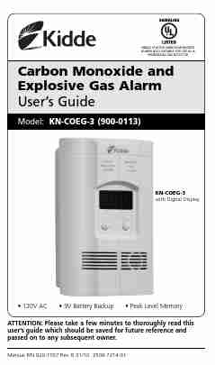 Kidde Carbon Monoxide And Gas Detector Manual-page_pdf